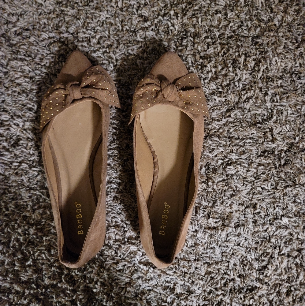 Bamboo flats worn once